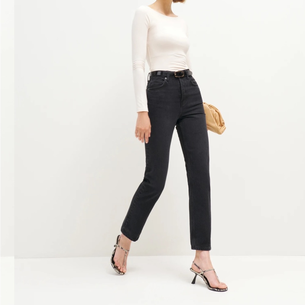 Reformation Cynthia High Rise Straight - Picture 2 of 7